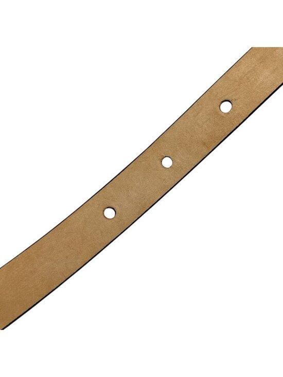 Dior Crystal Stone Leopard Belt Brown Calf Hair Leather main image 5